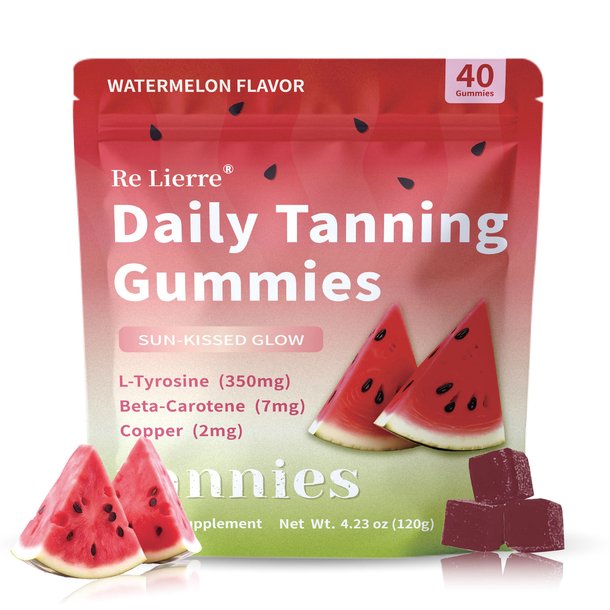 Daily Tanning Gummies - Watermelon Flavor