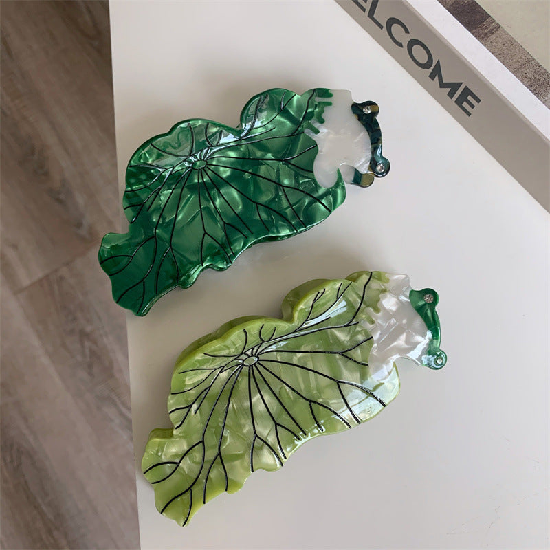 Grip de grenouille couleur matching cheveux pince Shark Clip Accessoires de cheveux