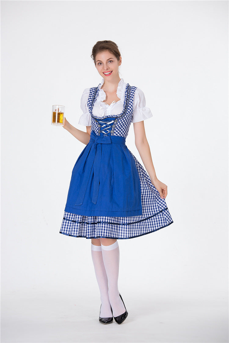 European and American German Beer Festival Vêtements Bar Waiter Maid Suit
