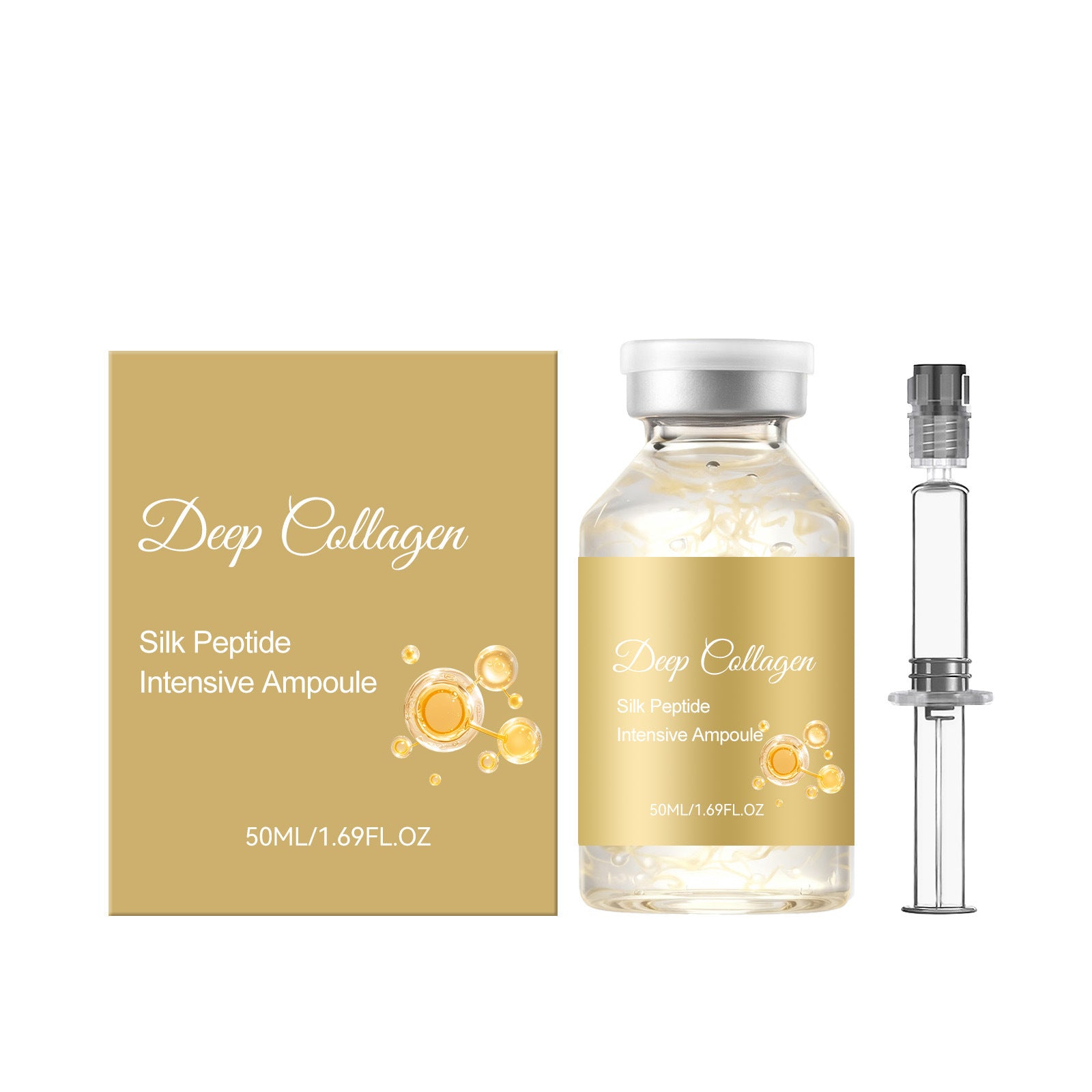 Ampoule intensive en peptide de soie