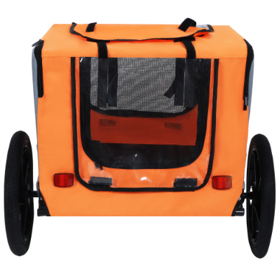 Remorque de vélo pour animaux de compagnie robuste Utdoor avec tout terrain de 16 pouces Roues & universelles