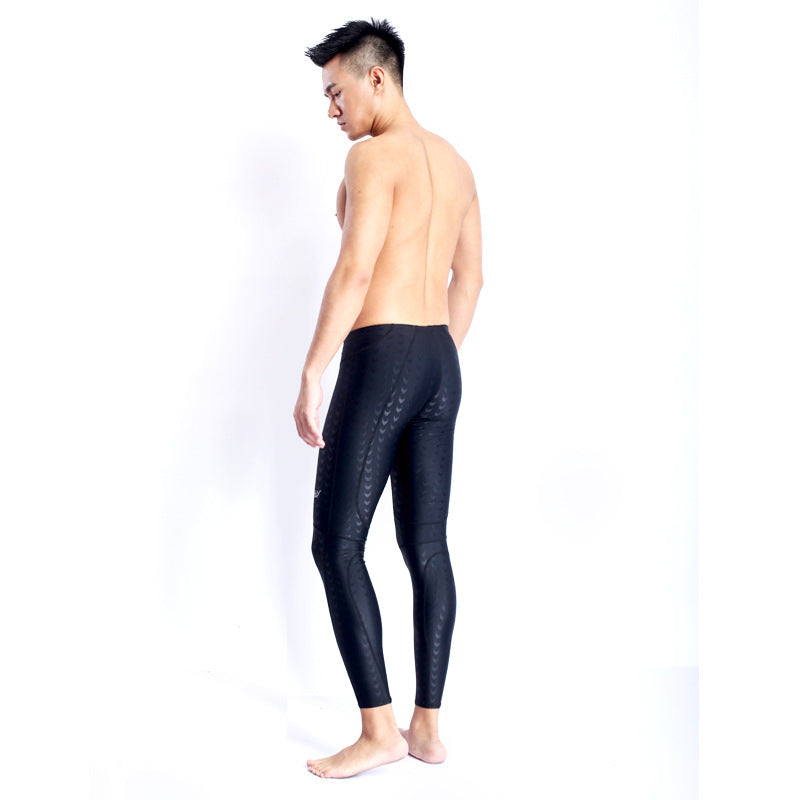 Compétition Professionnel Long Séchage rapide Réduction de Drag Longs Trunks de natation
