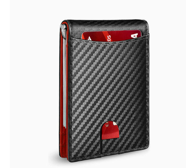 Flip double portefeuille ultra-fin pour hommes