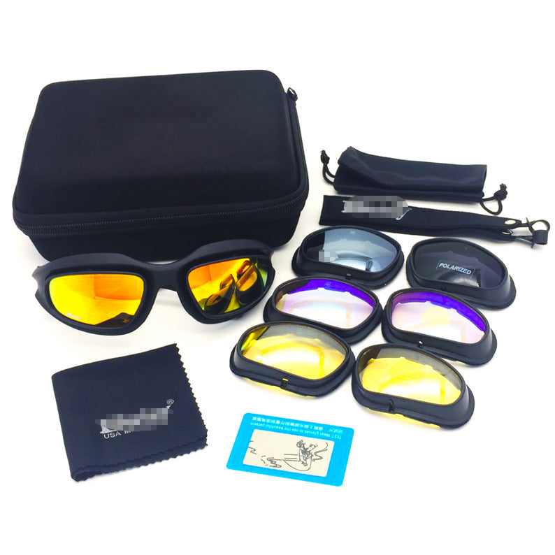 DaisyC5 Lunettes de vélo Lunettes polarisé tactique