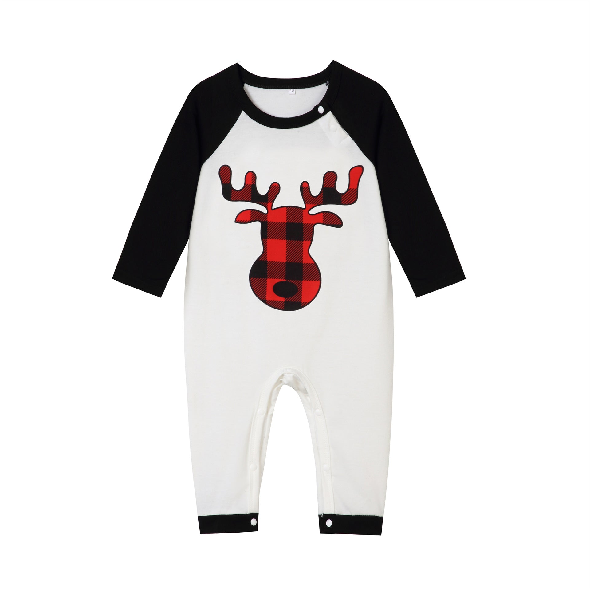 Cartoon Elk Imprimer Accueil Vêtements Pajamas Parent-enfant Porter