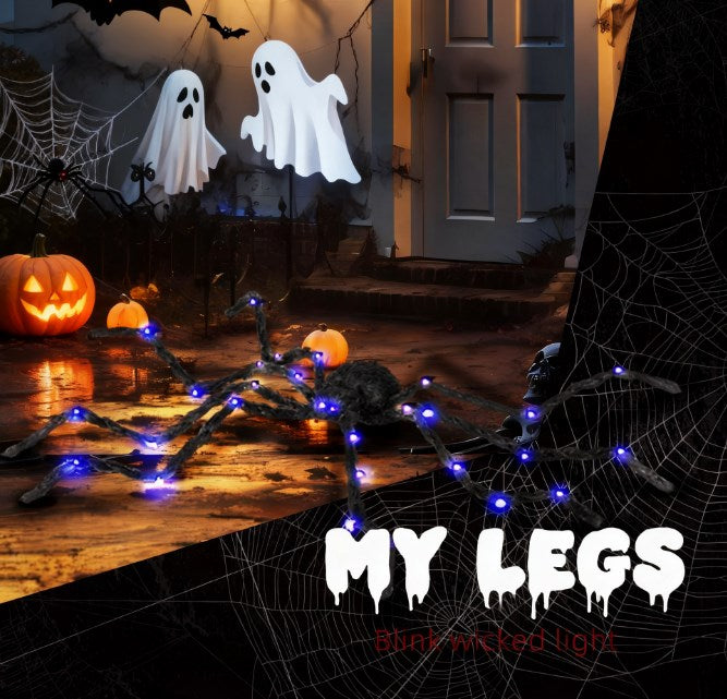 Décor de la cour d'Halloween