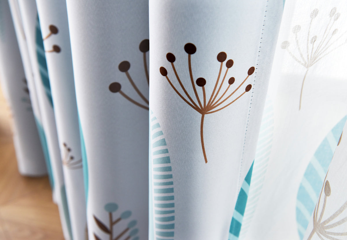 Style nordique Nordic Leaf Rideau Shading Chambre à coucher Salon Shading Rideau Finished Simp