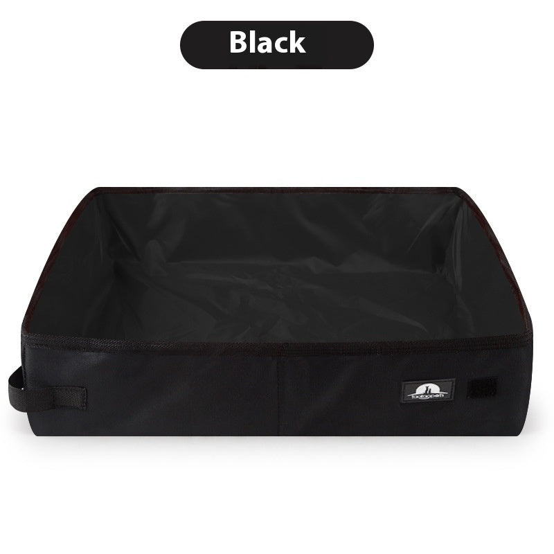 Portable pliable boîte à litière imperméable Oxford