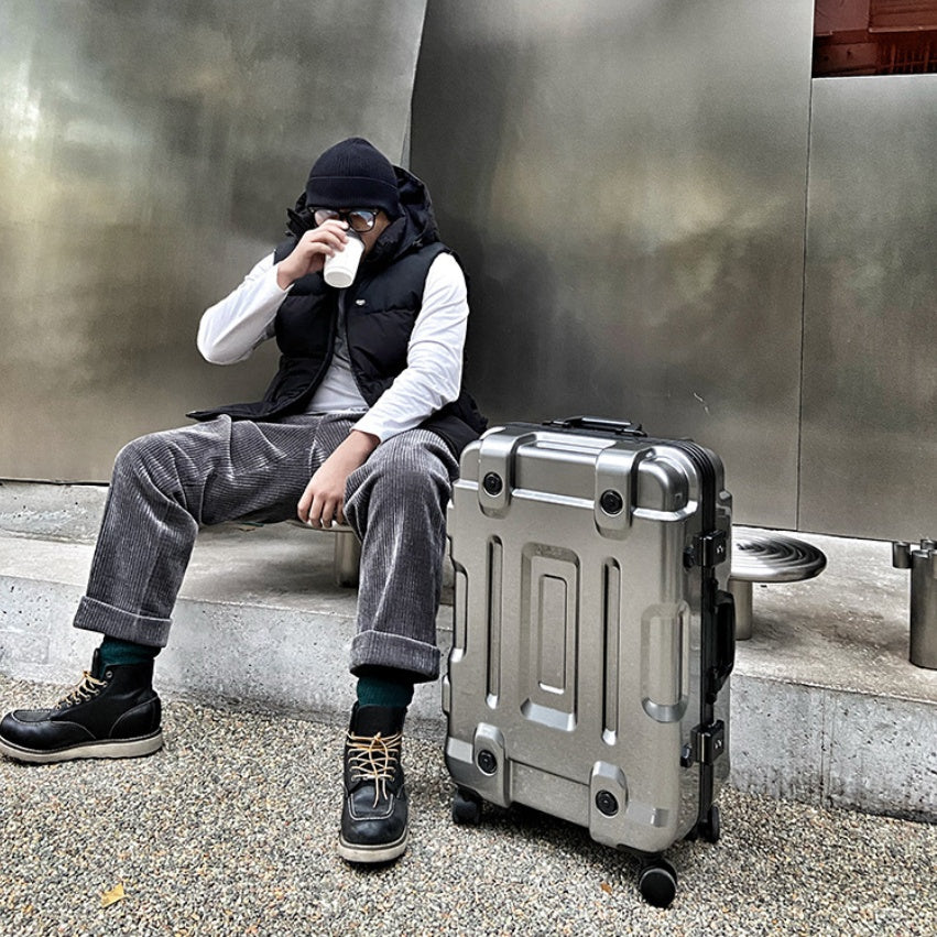 Bagage de type motard personnalisé Hommes Grande capacité Sturdy et épais