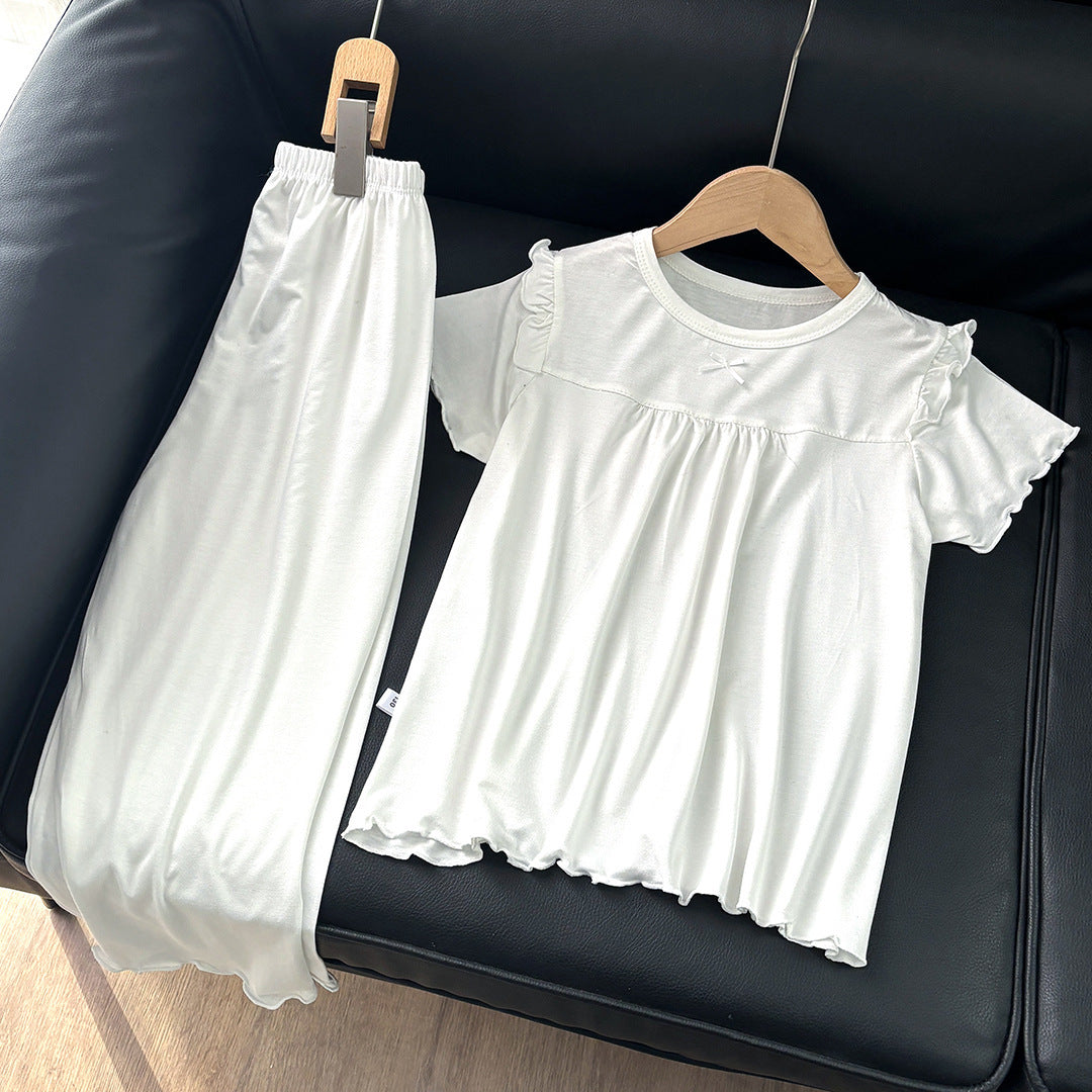 Pyjama à manches courtes pour filles