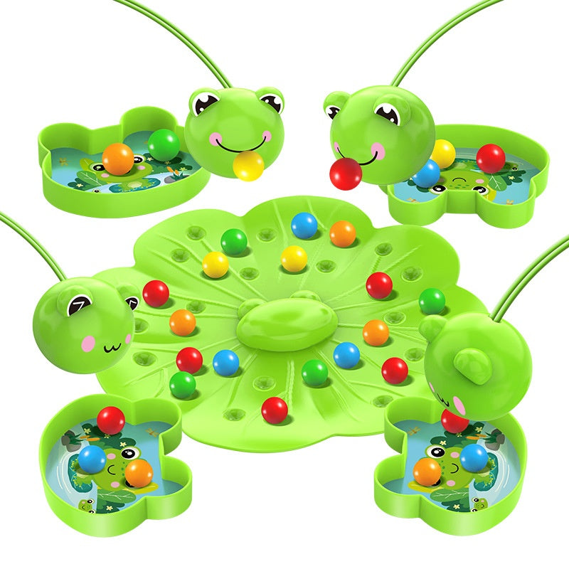 Jouet magnétique Grenouille Manger Haricots Éducation Jouet de jeu