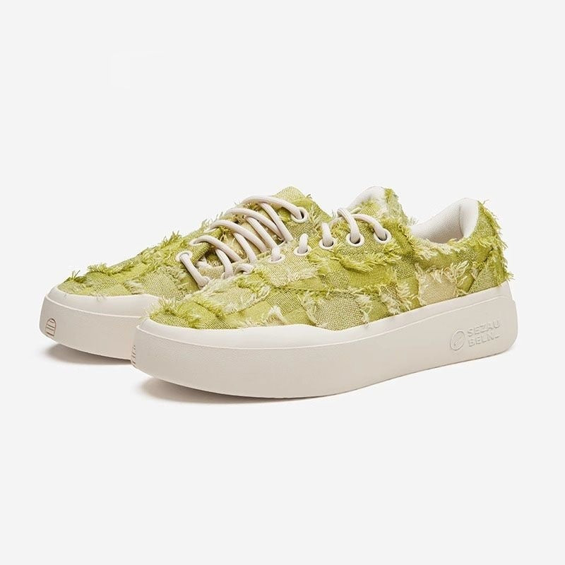 Respirant Casual Black Plats en plie