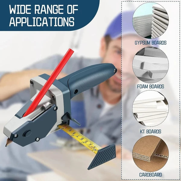 5m Drywall Plasterboard Cutter Measuring Tape