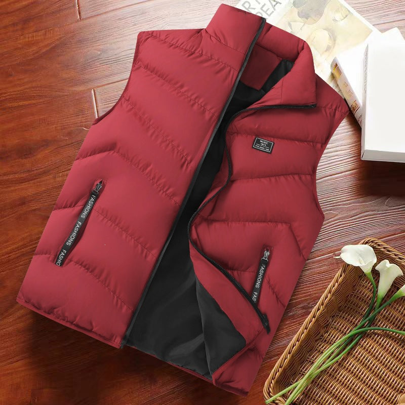 Hommes Stand-Neck Outdoor Casual Veste