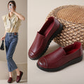 Arrivée d'été Mamans Chaussures Soft-soled et confortable travail cuir