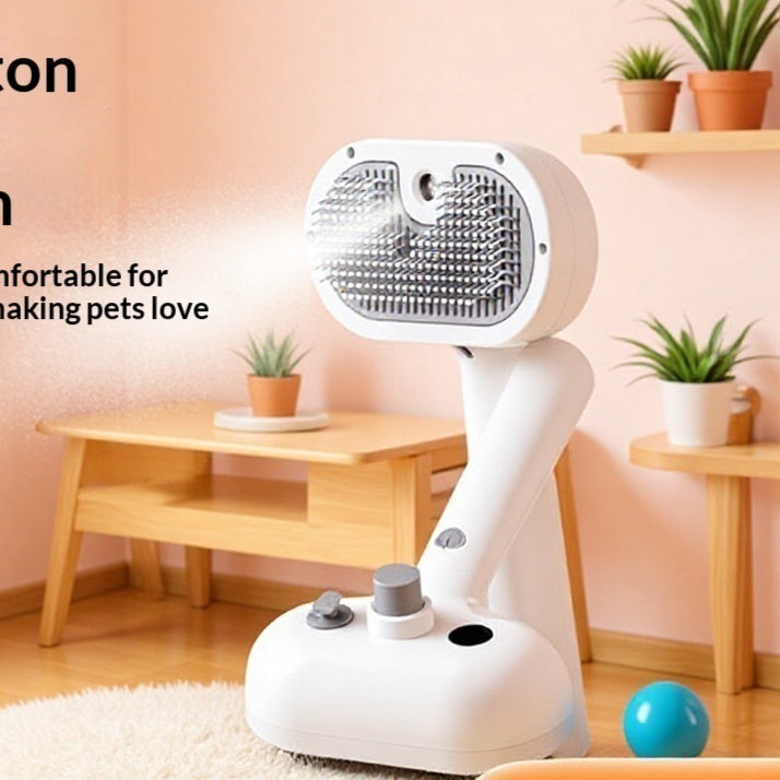 Brosse de pulvérisation pour enlever les cheveux des animaux de compagnie à un clic