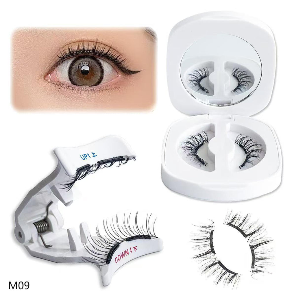 Faux cils magnétiques doux de style quantique