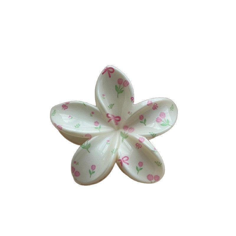 Femmes Empreinte florale Coiffure