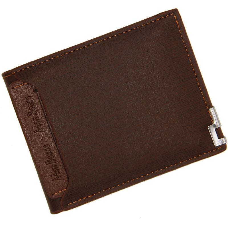 Wallet multifonctionnel à la mode et occasionnel en fer à bord de carte