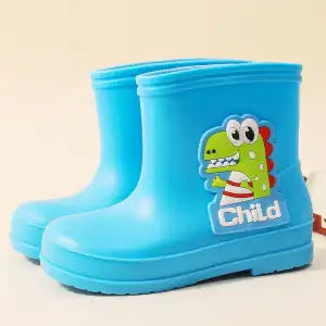 Les chaussures imperméables pour enfants en dinosaure sont épais et souples