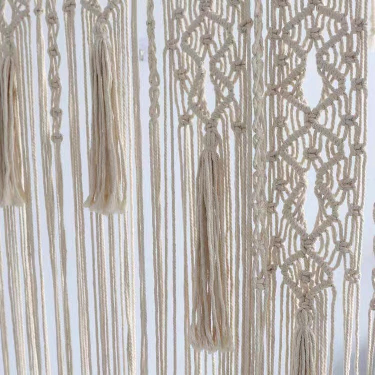 Cotton-fil Woven Home Décor Tapisserie à transmission lumineuse