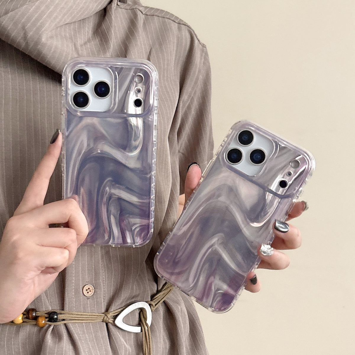 Double Shell Advanced Design Gradient violet
