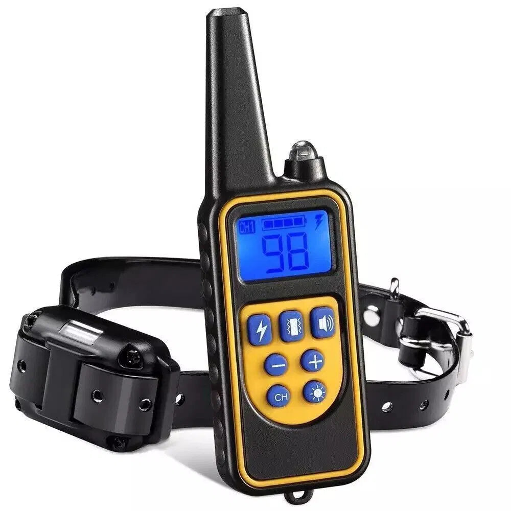 3000 FT Dog Training US Collier Rechargeable Remote Shock PET Waterproof Trainer