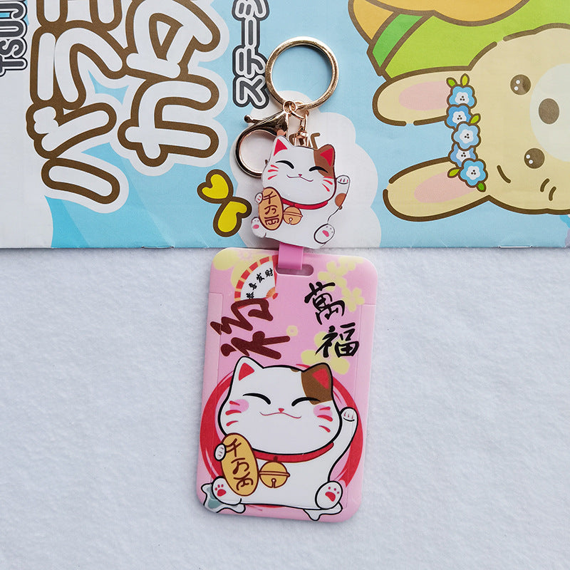 Lucky Cat Dix de milliers d'ensemble de certificats de bénédiction