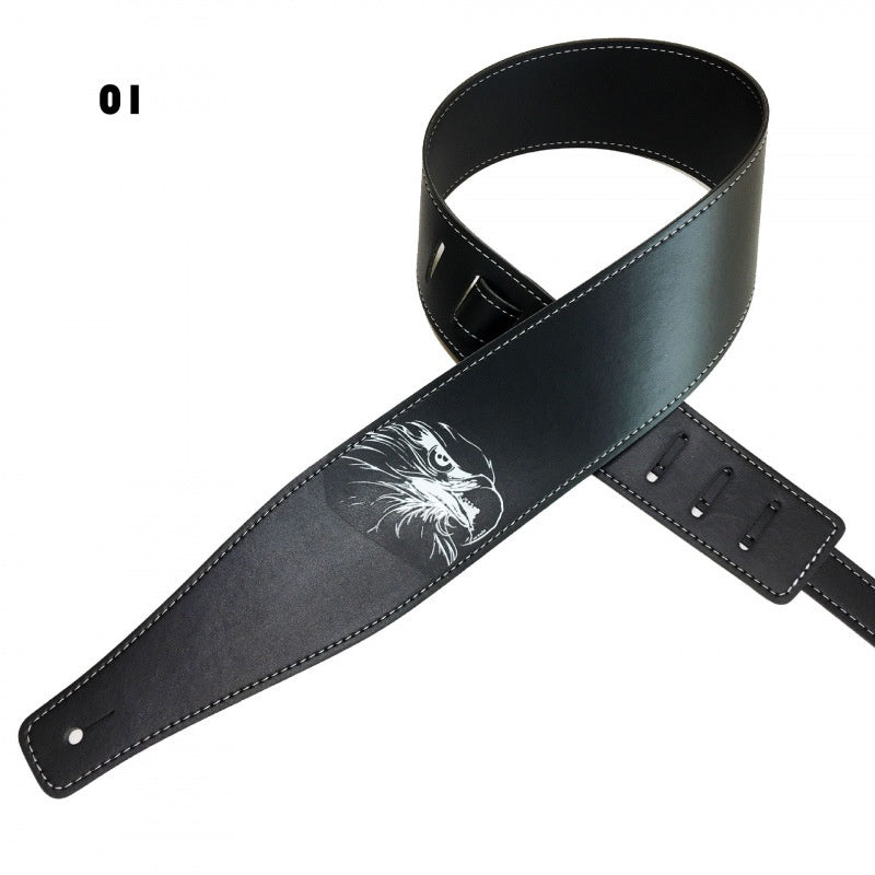 Couleur Impression Folk Guitar Strap Accessoires instrument de musique