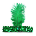 Les cheveux d'autruche sequined Diamonds Bandeau