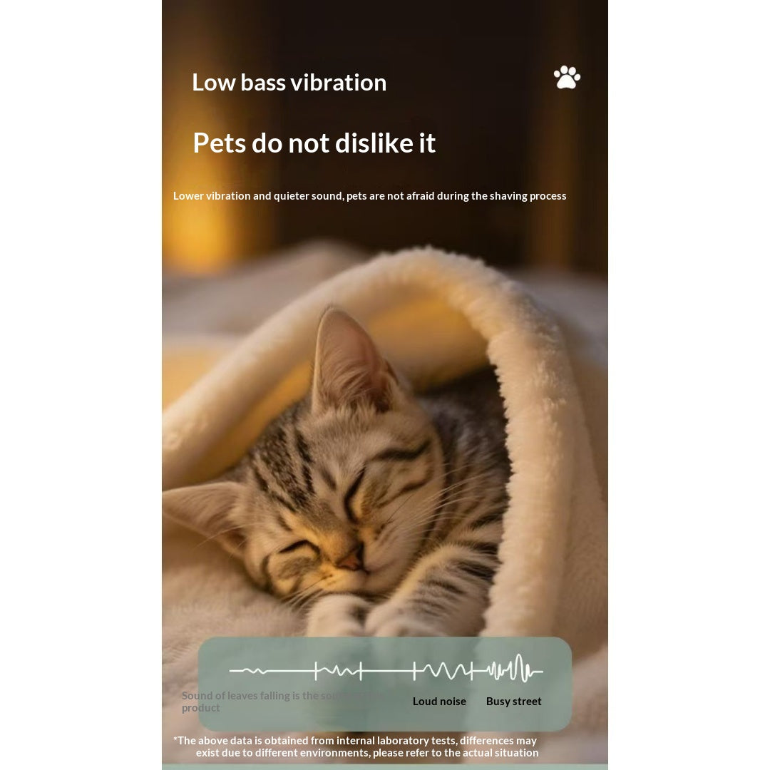 Trimmer calme pour les chats et les chiens.