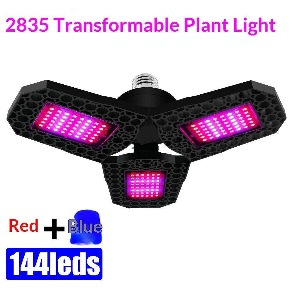 Spectrum rouge et bleu Tri-Fold Plant Grow Light