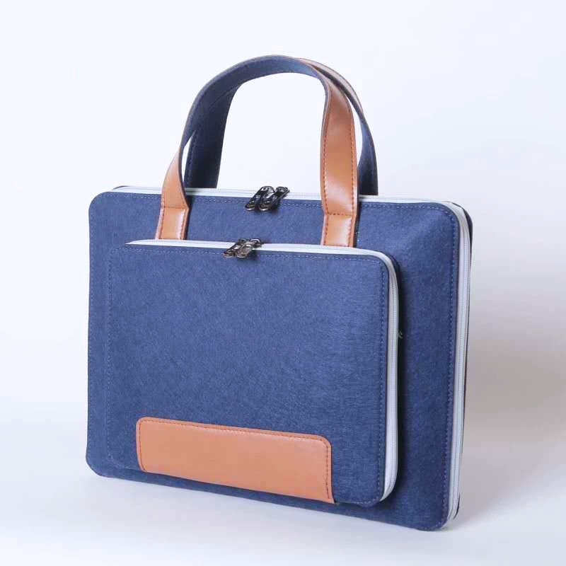 Mode Felt Sac portable multicolore