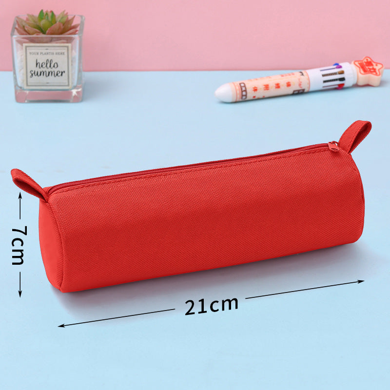 Crayon cylindrique mignon cas de crayon de dessin animé
