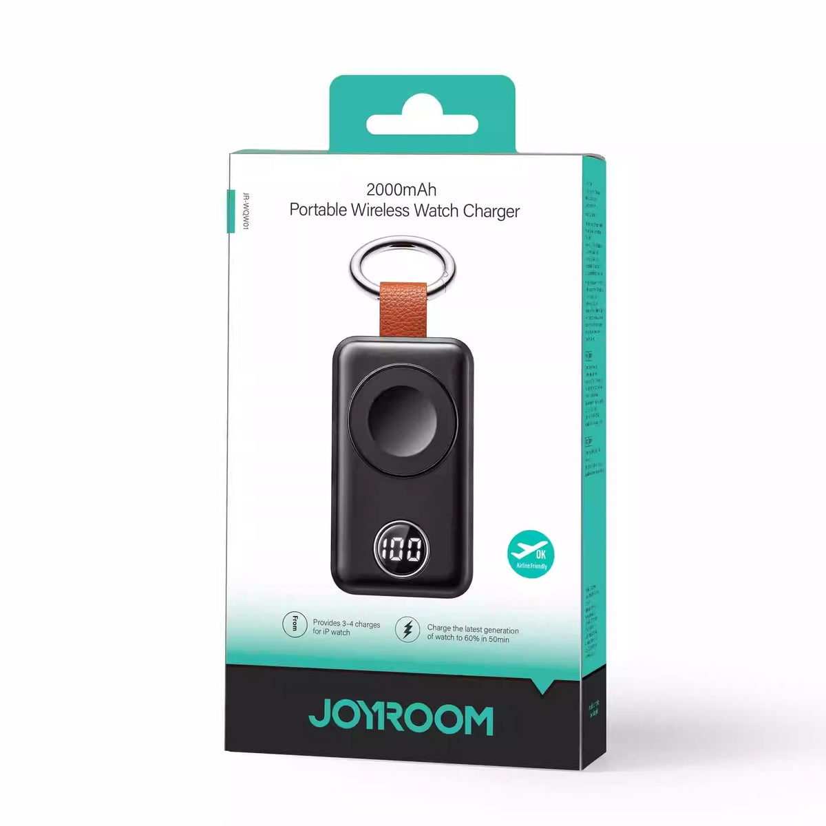 Chargeur sans fil magnétique portable de 2000mAh