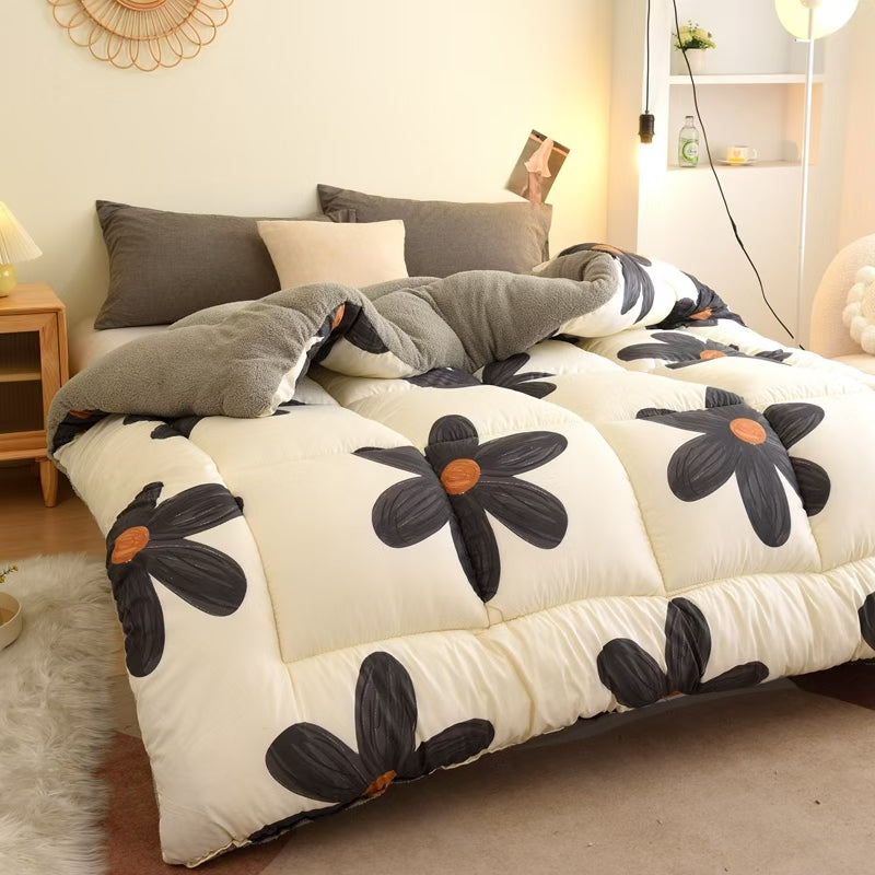 1PC Réversible Sherpa Comforter