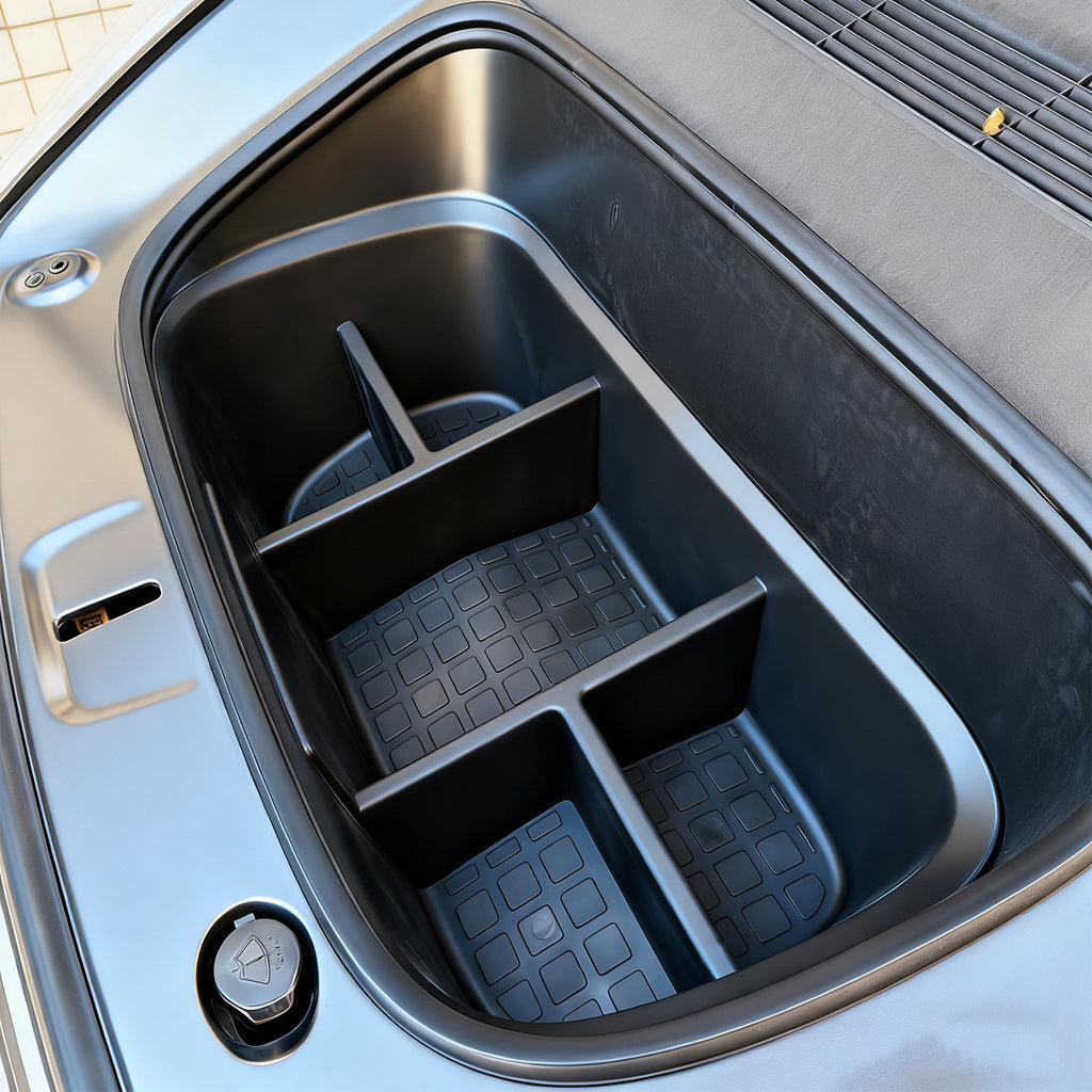 Convient pour la boîte de rangement dans le coffre avant du modèle Tesla rafraîchi YYL