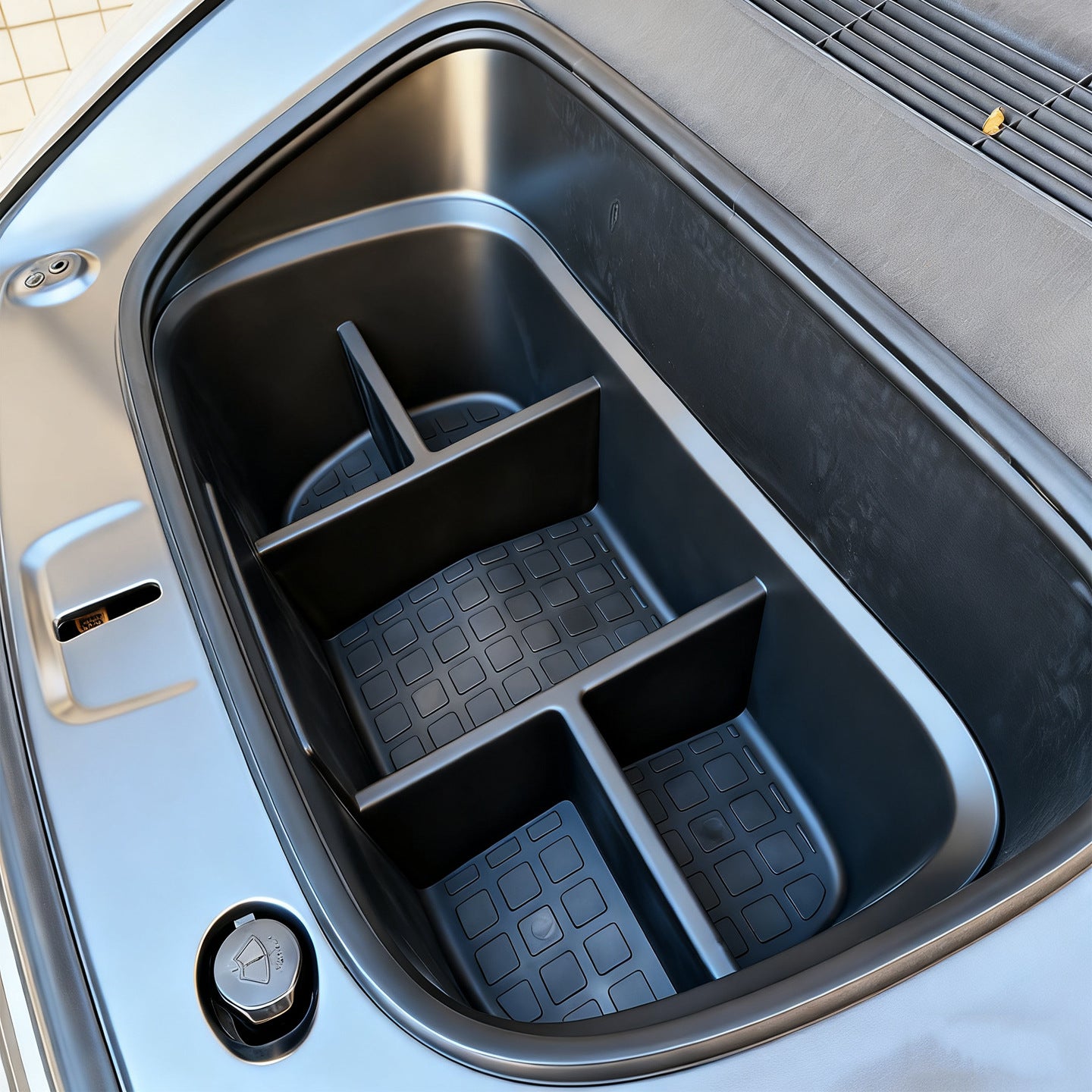 Convient pour la boîte de rangement dans le coffre avant du modèle Tesla rafraîchi YYL
