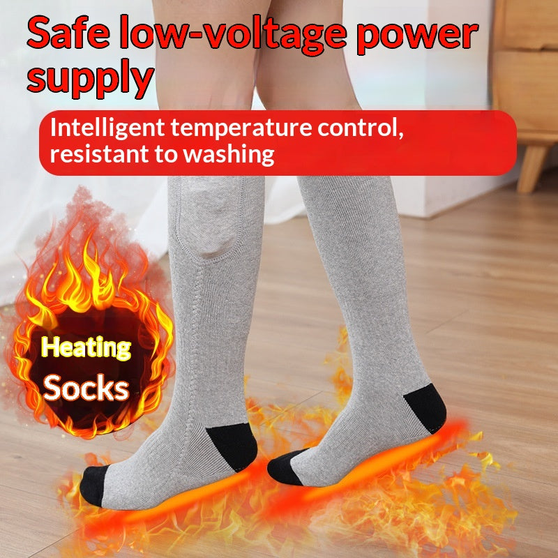 Chaussettes d'hiver chauffées électriques pour la protection contre le froid