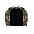 T-Shirt à tissage à taffe noir pour hommes