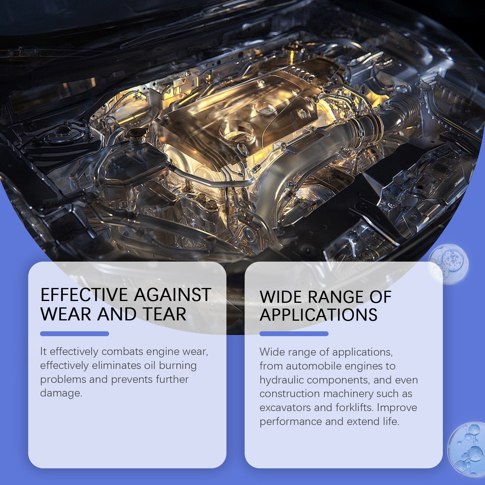 Rayhong Engine Carbon Removal Agent Protection anti-usure du moteur