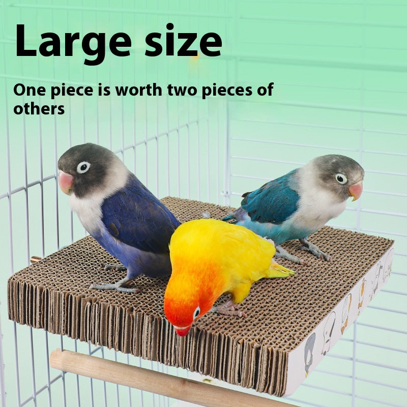 Jouets pour perroquet Chinese Layer Pie Pet Bed Matériel