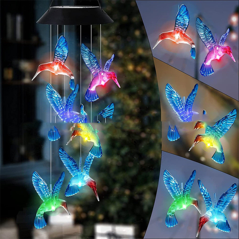 Extérieur Patio Solar Cummingbird modèles Jardin lumières décoratives