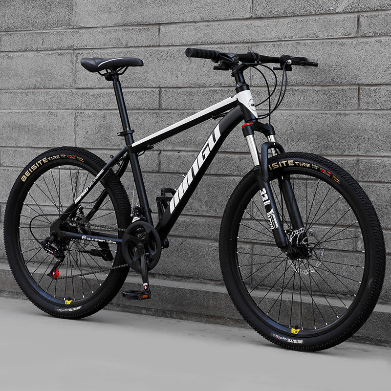 Vélo de vélo de montagne 24 26 pouces disque frein d'absorption de choc vélo hommes et les femmes Var
