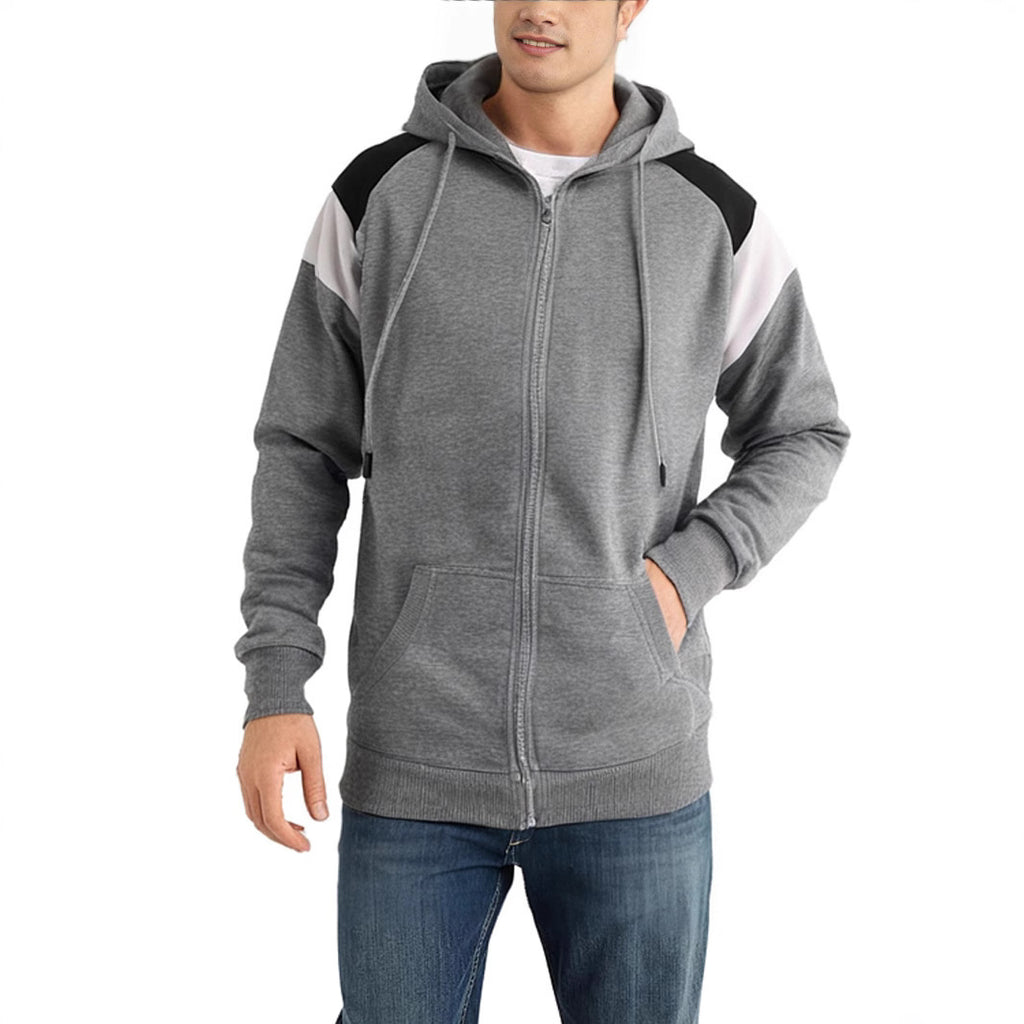 Hommes Couleur-Block Hoodie Casual Style sportif