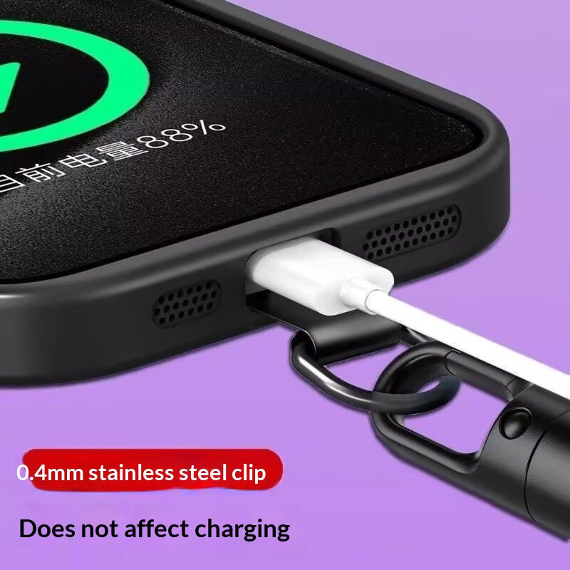 Clip rotatif portable réglable Wrist Lanyard