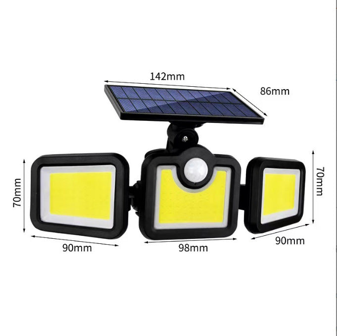 Outdoor Waterproof Solar Induction Wall Lamp