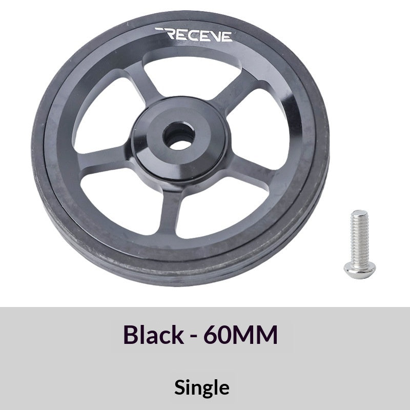 Roue de traction vélo pliante Roue facile à utiliser