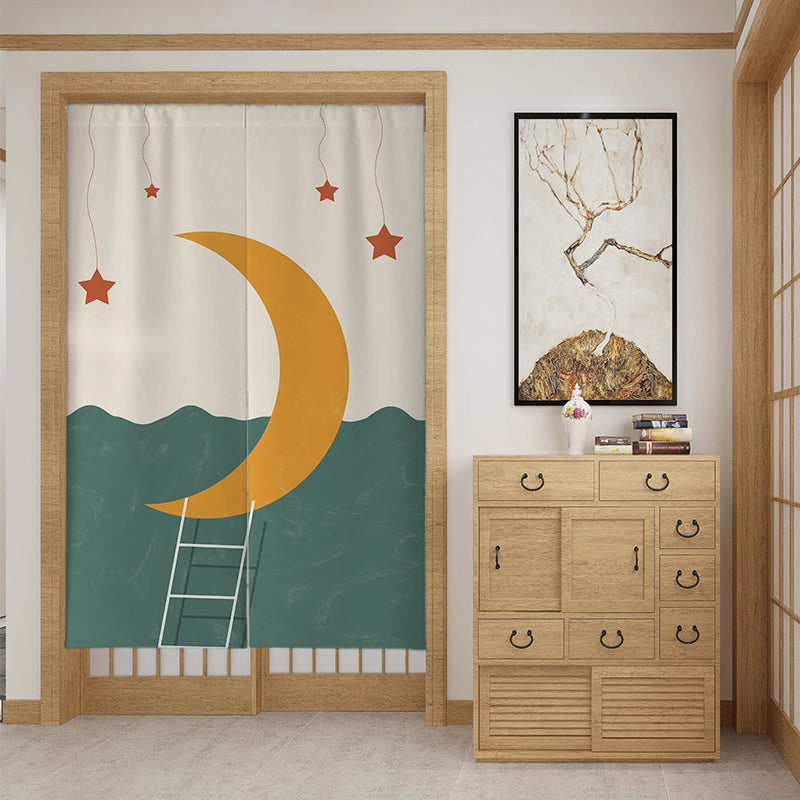 Rideaux de porte en tissu personnalisé