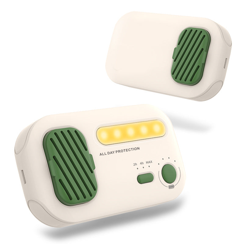 Rechargeable blanc Mosquito Repeller 1500mAh batterie de lithium portable